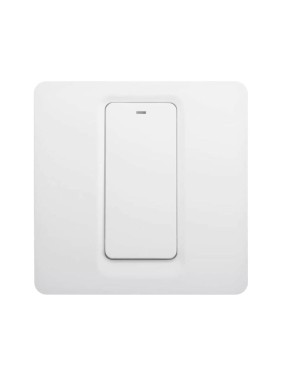 Умный встраиваемый  выключатель GEOZON WS-04 1 линия мех. ,Wi-Fi, безнулевой вход,white GSH-SСW04