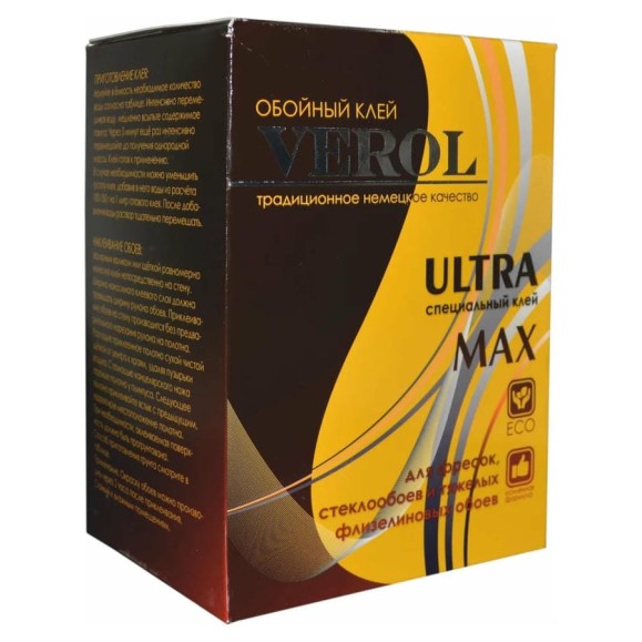 Обойный клей Verol Ultra МАХ 500 гр 489 Обойный клей Verol Ultra МАХ 500 гр 489