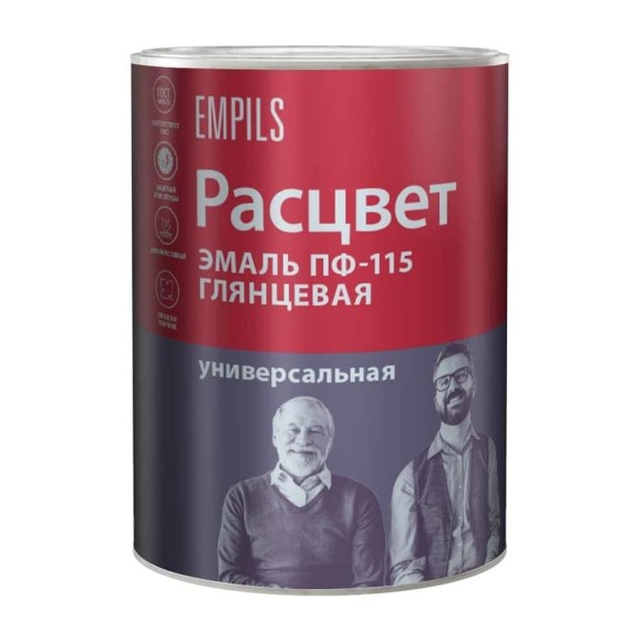 Эмаль Расцвет ПФ-115 ярко-желтая, 0.9 кг 10179 Эмаль Расцвет ПФ-115 ярко-желтая, 0.9 кг 10179