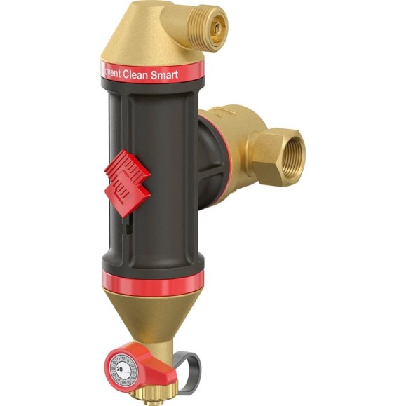 Сепаратор воздуха и шлама Flamco 30041 vent Clean Smart 3/4 RG008P237MN53F Сепаратор воздуха и шлама Flamco 30041 vent Clean Smart 3/4 RG008P237MN53F