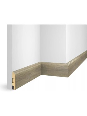 Плинтус COSCA DECOR ЕP07 NanoFlex дуб Сахара, 80x16x2400 мм, МДФ СПБ080945 Плинтус COSCA DECOR ЕP07 NanoFlex дуб Сахара, 80x16x2400 мм, МДФ СПБ080945
