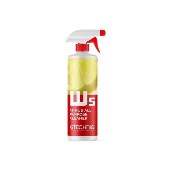 Универсальный очиститель GTechniq W5 Citrus All Purpose Cleaner W5, 500 мл 052778 Универсальный очиститель GTechniq W5 Citrus All Purpose Cleaner W5, 500 мл 052778