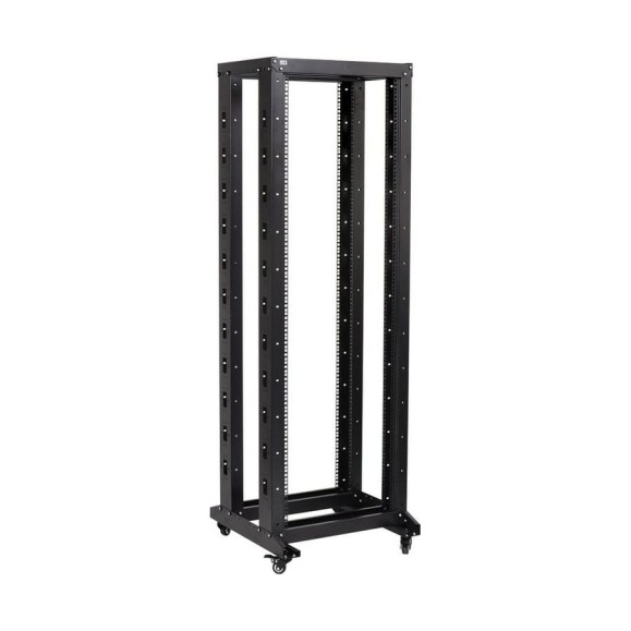 Двухрамная стойка IEK ITK 19, 47U, 600x600, на роликах, черная LF05-47U66-2R Двухрамная стойка IEK ITK 19, 47U, 600x600, на роликах, черная LF05-47U66-2R