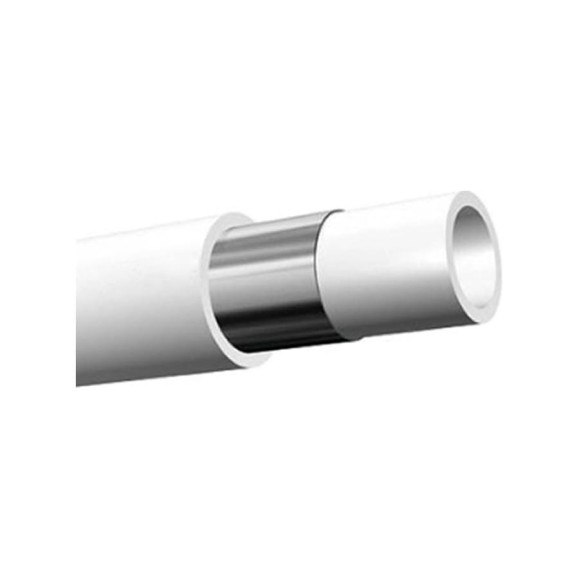 Труба FV-Plast Stabioxy PP-RCT 50x5.6 (4м) с алюминиевым слоем, без перфорации 106450 Труба FV-Plast Stabioxy PP-RCT 50x5.6 (4м) с алюминиевым слоем, без перфорации 106450