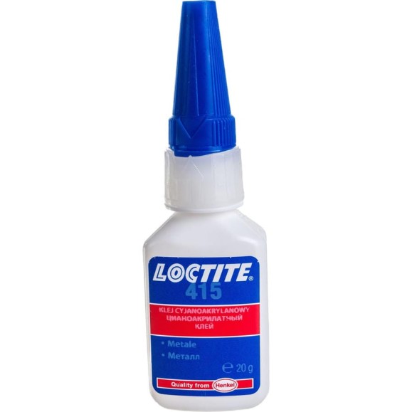 Клей для металлов, резины и пластмасс Loctite 415 20г 1925276