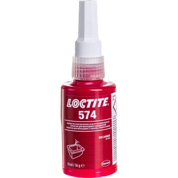 Уплотнитель для жестких фланцев Loctite 574 50мл 246626 Уплотнитель для жестких фланцев Loctite 574 50мл 246626