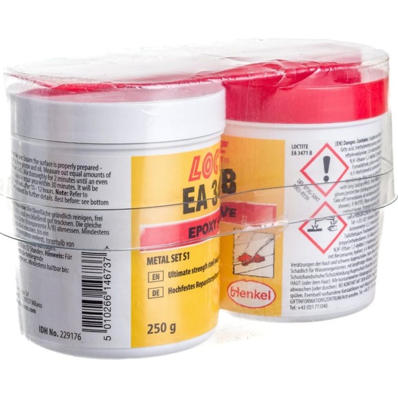Сталенаполненная шпатлевка 3471 EA 2х250 г Loctite 229176 Сталенаполненная шпатлевка 3471 EA 2х250 г Loctite 229176