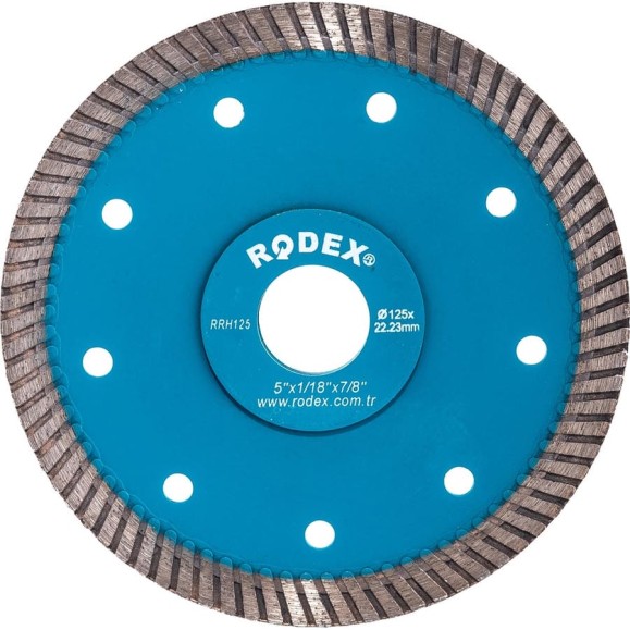 Алмазный диск RODEX с фланцем 125ММ RRH125