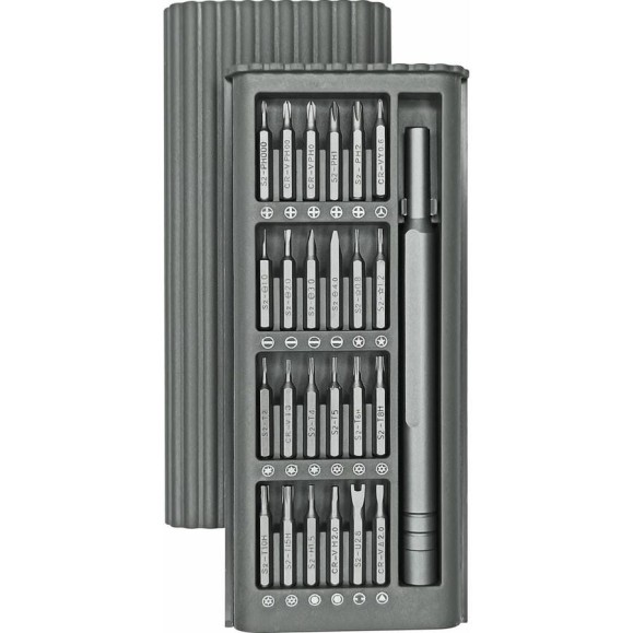 Набор прецизионных отверток vertextools 24 предмета 0033-24 Набор прецизионных отверток vertextools 24 предмета 0033-24