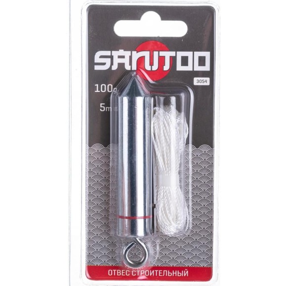 Строительный отвес Sanitoo 100 гр 3054 Строительный отвес Sanitoo 100 гр 3054