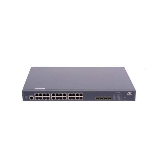 Управляемый коммутатор GIGALINK L2 POE 24 BASE-TX 10/1001000Mb/s POE, 4 1/10G SFP+ GL-SW-G204-28P Управляемый коммутатор GIGALINK L2 POE 24 BASE-TX 10/1001000Mb/s POE, 4 1/10G SFP+ GL-SW-G204-28P