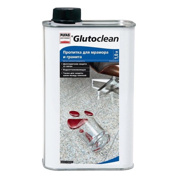 Пропитка Glutoclean для мрамора и гранита, 1.0 л М 035703092