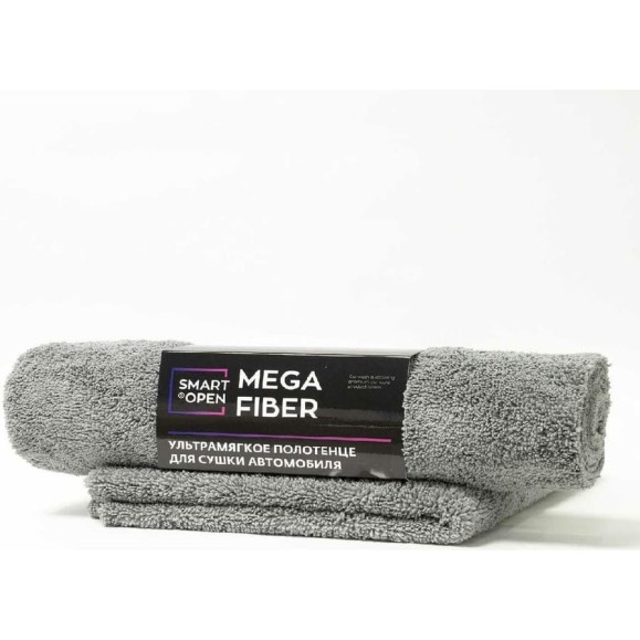 Тряпка для сушки авто Smart Open Mega Fiber 60x80 микрофибра, 1шт. 160319 Тряпка для сушки авто Smart Open Mega Fiber 60x80 микрофибра, 1шт. 160319