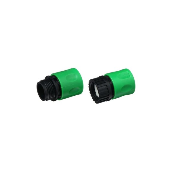 Набор коннекторов 3/4" внешняя и внутренняя резьба Greengo 3845342 Набор коннекторов 3/4" внешняя и внутренняя резьба Greengo 3845342