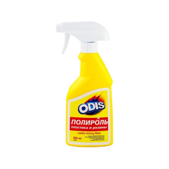 Полироль пластика и резины ODIS Leather shining Water, 500мл Ds6080