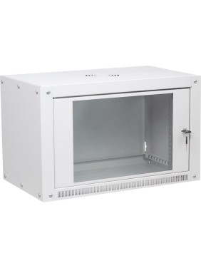 Телекоммуникационный настенный шкаф W&T 19 дюймов 6U 600х350мм серый C066035GWTWOF-RU Телекоммуникационный настенный шкаф W&T 19 дюймов 6U 600х350мм серый C066035GWTWOF-RU