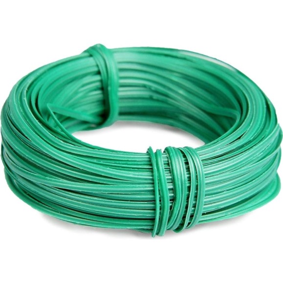 Подвязочная проволока Greengo 30 м, 2 мм, зеленая 3098160 Подвязочная проволока Greengo 30 м, 2 мм, зеленая 3098160