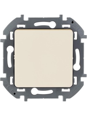 Выключатель Legrand кнопочный одноклавишный Legrand Inspiria с нормально-открытым контактом 6А 250В безвинтовые зажимы слоновая кость 673691 Выключатель Legrand кнопочный одноклавишный Legrand Inspiria с нормально-открытым контактом 6А 250В безвинтовые зажимы слоновая кость 673691