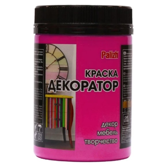 Акриловая краска-колер Palizh №108 ярко-розов. 0,36 кг 11597119 Акриловая краска-колер Palizh №108 ярко-розов. 0,36 кг 11597119