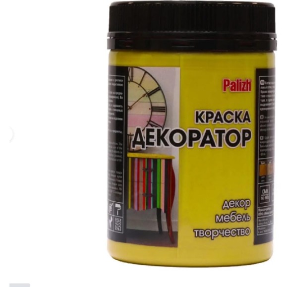 Акриловая краска-колер Palizh №102 золотой шар 0,32 кг 11597117 Акриловая краска-колер Palizh №102 золотой шар 0,32 кг 11597117