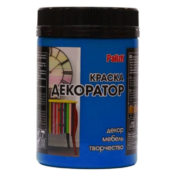 Акриловая краска-колер Palizh №112 васильковая, 0.36 кг 11597170 Акриловая краска-колер Palizh №112 васильковая, 0.36 кг 11597170