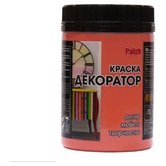 Акриловая краска-колер Palizh №126 персик, 0.36 кг 11597102 Акриловая краска-колер Palizh №126 персик, 0.36 кг 11597102