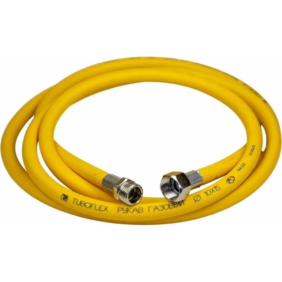 Шланг ПВХ для газовых приборов TUBOFLEX 3/4" х 250 см г/ш TF73085У 4620759667758 Шланг ПВХ для газовых приборов TUBOFLEX 3/4" х 250 см г/ш TF73085У 4620759667758