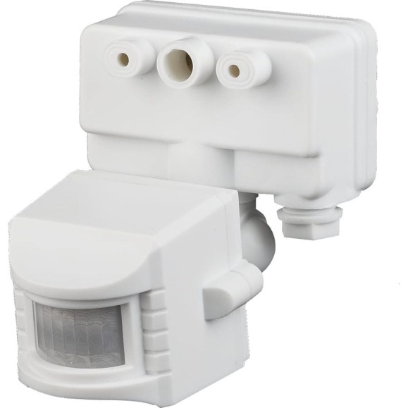Прожекторный датчик движения 1200Вт, IP-44, 12м ЭРА MD 02 Б0004266 Прожекторный датчик движения 1200Вт, IP-44, 12м ЭРА MD 02 Б0004266