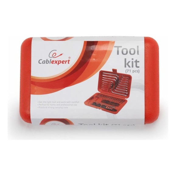Набор инструментов Cablexpert TK-PRO-02 71 предмет TK-PRO-02 Набор инструментов Cablexpert TK-PRO-02 71 предмет TK-PRO-02