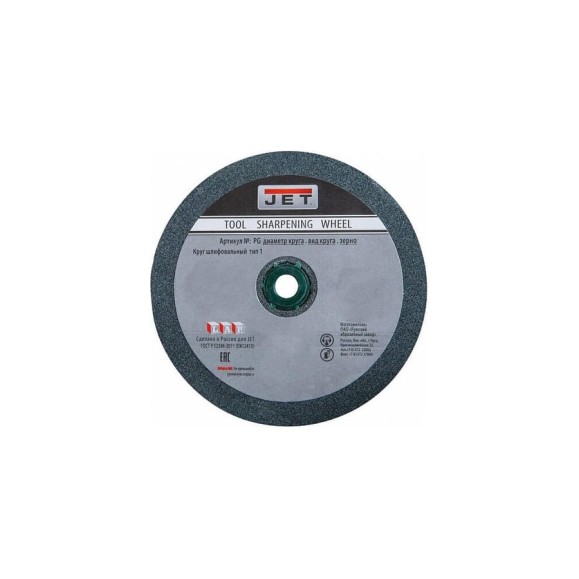 Круг для точила 250x25x32 мм, 80G, зеленый (IBG-10) JET PG250.02.080.32 Круг для точила 250x25x32 мм, 80G, зеленый (IBG-10) JET PG250.02.080.32