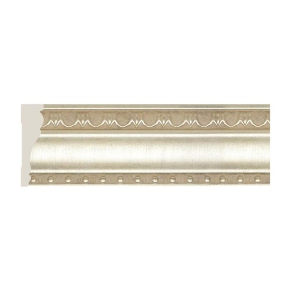 Потолочный плинтус Cosca Decor интерьерный багет, 90 мм, платина СПБ051709 Потолочный плинтус Cosca Decor интерьерный багет, 90 мм, платина СПБ051709