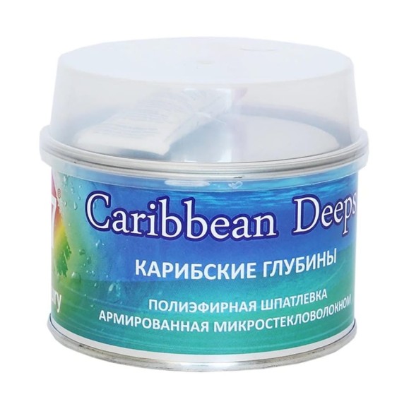 Мягкая полиэфирная шпатлевка H7 Caribbean Deeps армированная микростекловолокном, 0.25 л, 0.52 кг 774226 Мягкая полиэфирная шпатлевка H7 Caribbean Deeps армированная микростекловолокном, 0.25 л, 0.52 кг 774226