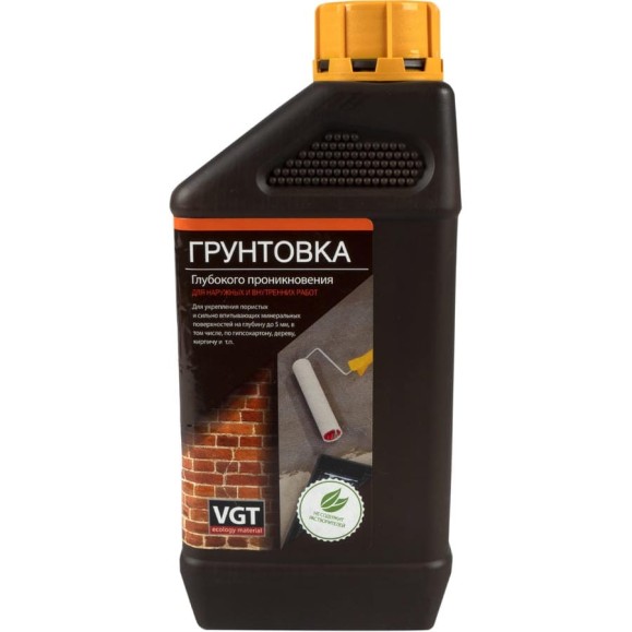 Грунтовка VGT ВД АК 0301 (глубокого проникновения; для внутренних и наружных работ; 1 кг) 11606722 Грунтовка VGT ВД АК 0301 (глубокого проникновения; для внутренних и наружных работ; 1 кг) 11606722