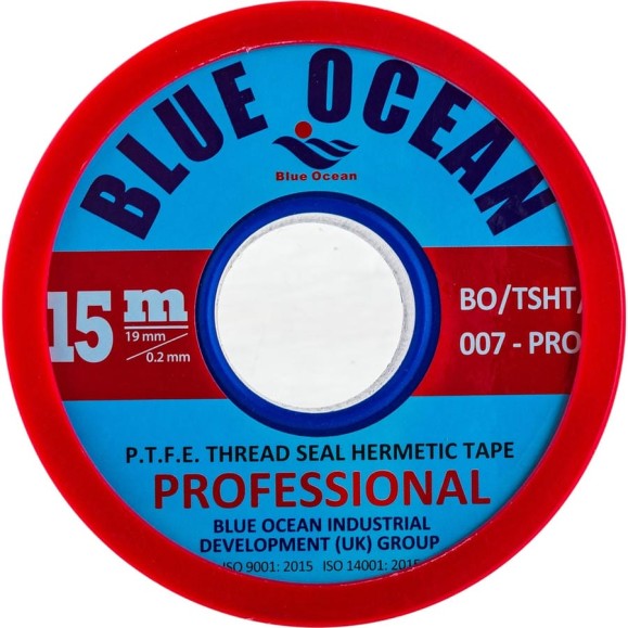 ФУМ-лента Blue Ocean 19мм х 0,2мм х 15м BO/TSHT/022 ФУМ-лента Blue Ocean 19мм х 0,2мм х 15м BO/TSHT/022