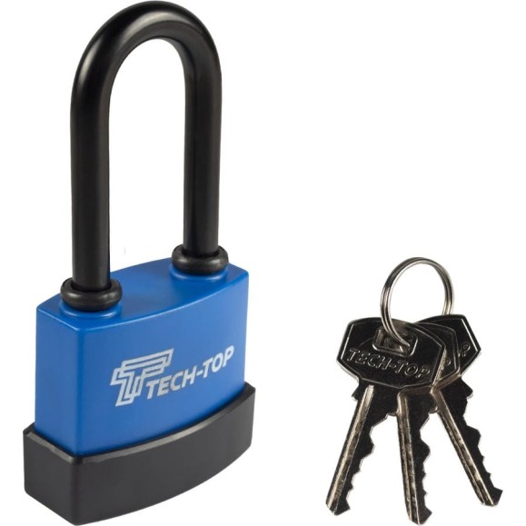 Навесной замок TECH-TOP T-02-01 с длинной дужкой 034-4060 226037