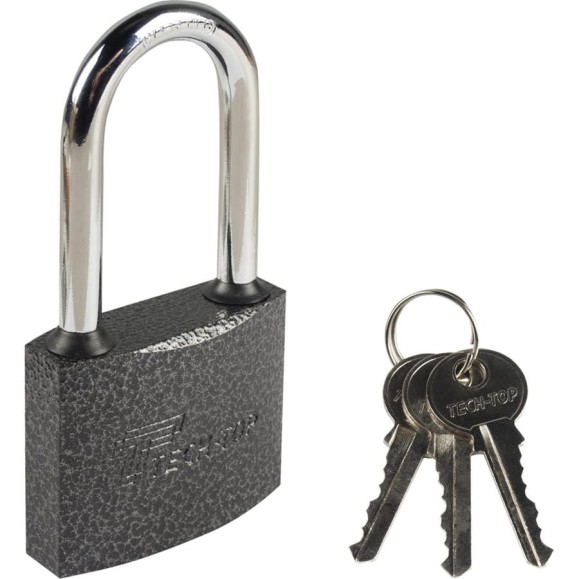 Навесной замок TECH-TOP Th-03-01 с длинной дужкой 034-4065 226042