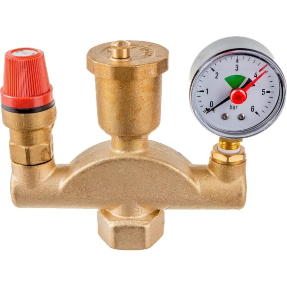 Группа безопасности котла Unipump 1 - 1/2 90776 Группа безопасности котла Unipump 1 - 1/2 90776