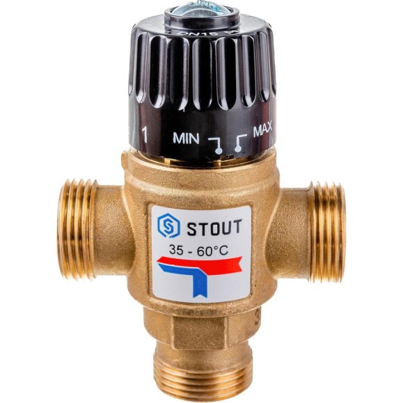 Термостатический смесительный клапан STOUT 3/4 SVM-0120-166020 RG008TIGEGUG0D Термостатический смесительный клапан STOUT 3/4 SVM-0120-166020 RG008TIGEGUG0D