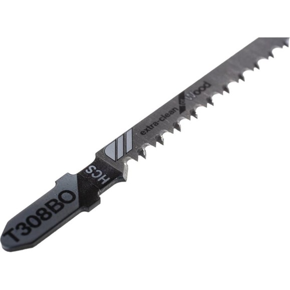 Полотна пильные Т 308 BO Extraclean for Wood для лобзика 5 шт. (117 мм; HCS) Bosch 2608663868 Полотна пильные Т 308 BO Extraclean for Wood для лобзика 5 шт. (117 мм; HCS) Bosch 2608663868