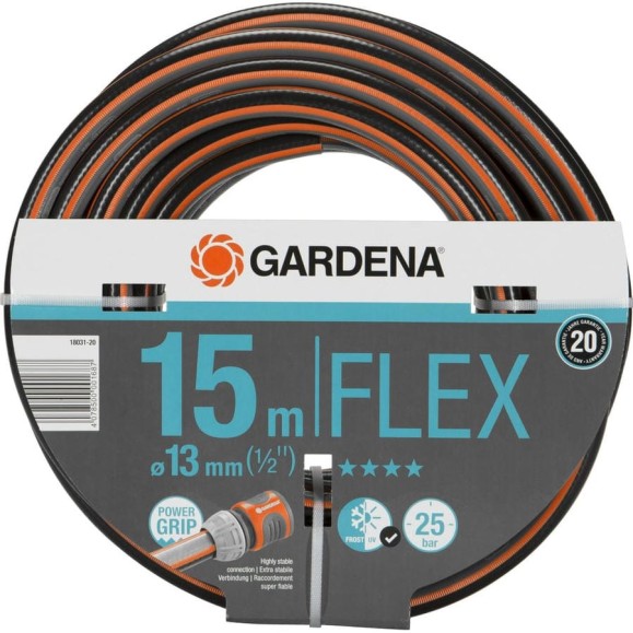 Шланг Gardena Flex 13 мм, 1/2", 15 м 18031-20.000.00 Шланг Gardena Flex 13 мм, 1/2", 15 м 18031-20.000.00