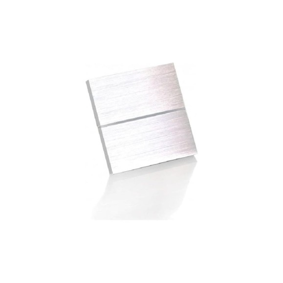 2 кнопочный выключатель SIBLING Люкс Powerlite-LS2S без 0 серебристый 00-00012919