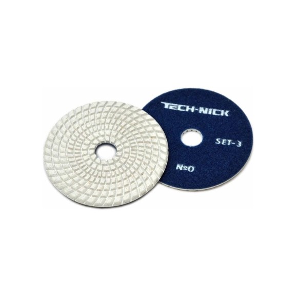 Круг алмазный гибкий шлифовальный АГШК Set-3 100x3.5 мм, №0, wet/dry TECH-NICK 111120001