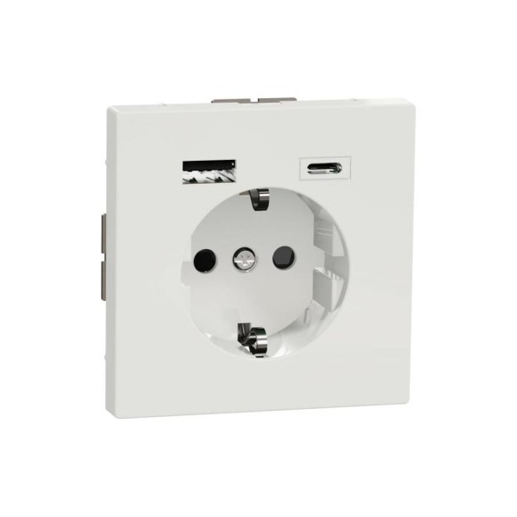 Силовая розетка с зарядкой Systeme Electric MERTEN D-Life Белый Лотос 16 A SE MTN2367-6035 Силовая розетка с зарядкой Systeme Electric MERTEN D-Life Белый Лотос 16 A SE MTN2367-6035