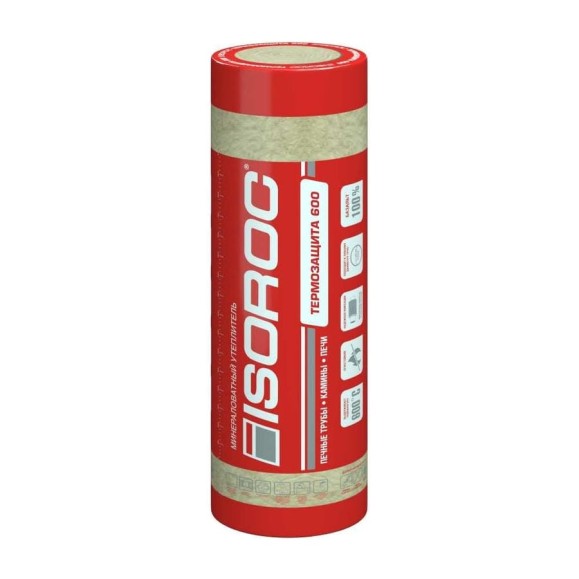 Термозащита Isover ISOROC 600-СМ-50/Ч-1000x2000 89149 Термозащита Isover ISOROC 600-СМ-50/Ч-1000x2000 89149