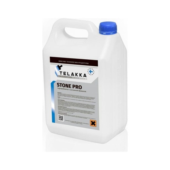 Гидрофобизатор (пропитка) с улучшенной формулой Telakka GIDROFOB STONE PRO 5 л 4631160697838 Гидрофобизатор (пропитка) с улучшенной формулой Telakka GIDROFOB STONE PRO 5 л 4631160697838