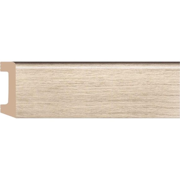 Плинтус напольный Decomaster 58x16x2400 мм D234-72A ДМ Плинтус напольный Decomaster 58x16x2400 мм D234-72A ДМ