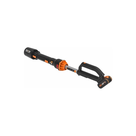 Аккумуляторная бесщеточная воздуходувка WORX 20 В, 4 А*ч WG543E Аккумуляторная бесщеточная воздуходувка WORX 20 В, 4 А*ч WG543E