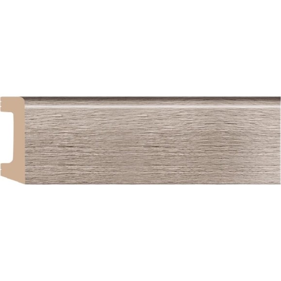 Плинтус напольный Decomaster D234-77ДМ 58x16x2400 мм D234-77 ДМ Плинтус напольный Decomaster D234-77ДМ 58x16x2400 мм D234-77 ДМ