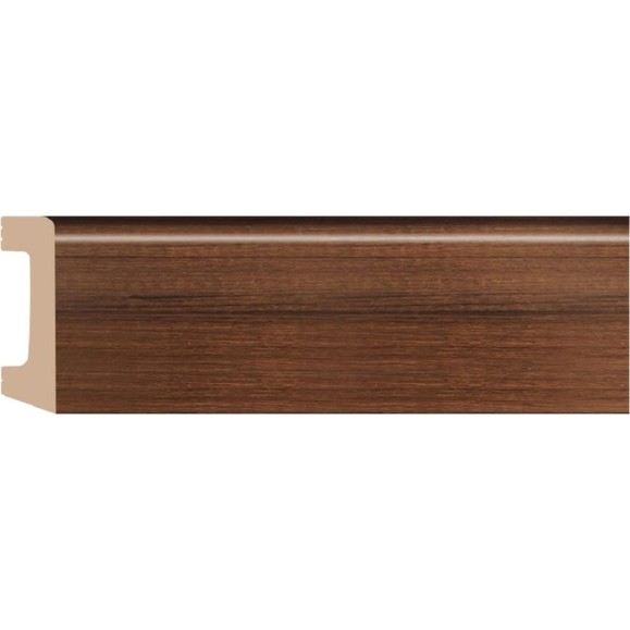 Плинтус напольный Decomaster D234-74ДМ 58x16x2400 мм D234-74 ДМ