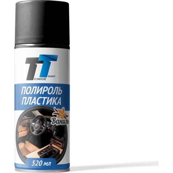 Полироль пластика TT ваниль 520 мл, аэрозоль PP05-V/011 Полироль пластика TT ваниль 520 мл, аэрозоль PP05-V/011